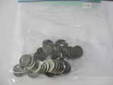 U.S. cents wartime steel various mint marks