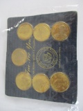 US coin set 137 years of pennies and coin history of US presidents