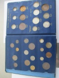 Mexican coin type set 1905-1960 very desirable/unique49 total coins large 5 &10 peso silver number 1
