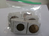 Variety of medals & tokens, game coins, game tokens play coins & other misc