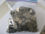 US Jefferson nickel hoard approx. 6 pounds