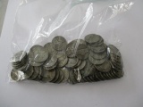 US Wartime silver Jefferson 5 cent various date/mints 79 coins