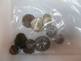 World coins nice variety of dates and countries (18 coins)