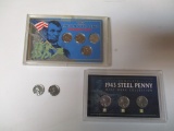 US steel cents 2 sets, 2 loose (coins all mints)