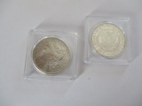 Morgan Dollars Unc. 1891 & 1896 (2)