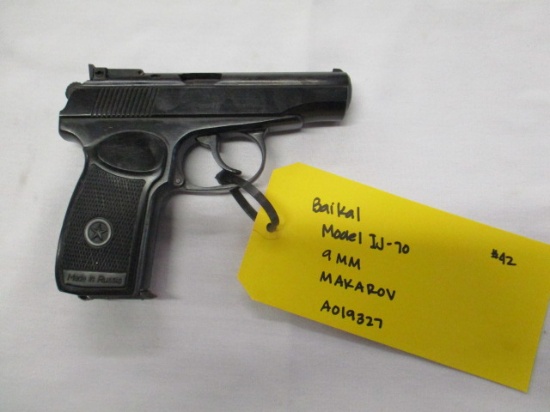 Baikal model IJ-70 9MM Makarov ser. A019327