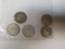 US silver dollars, peace 1922D, 1923S, 1927 Morgans 1921 S&D