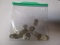 US silver Roosevelt dimes various dates & mints 40 coins
