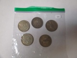 US Morgan & Peace silver dollars