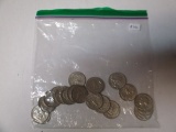 US silver quarters 20 coins