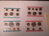 US mint sets 1974 & 1980 PDS souvenir set 26 coins