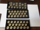 American statehood quarters colorized gold 59 coins