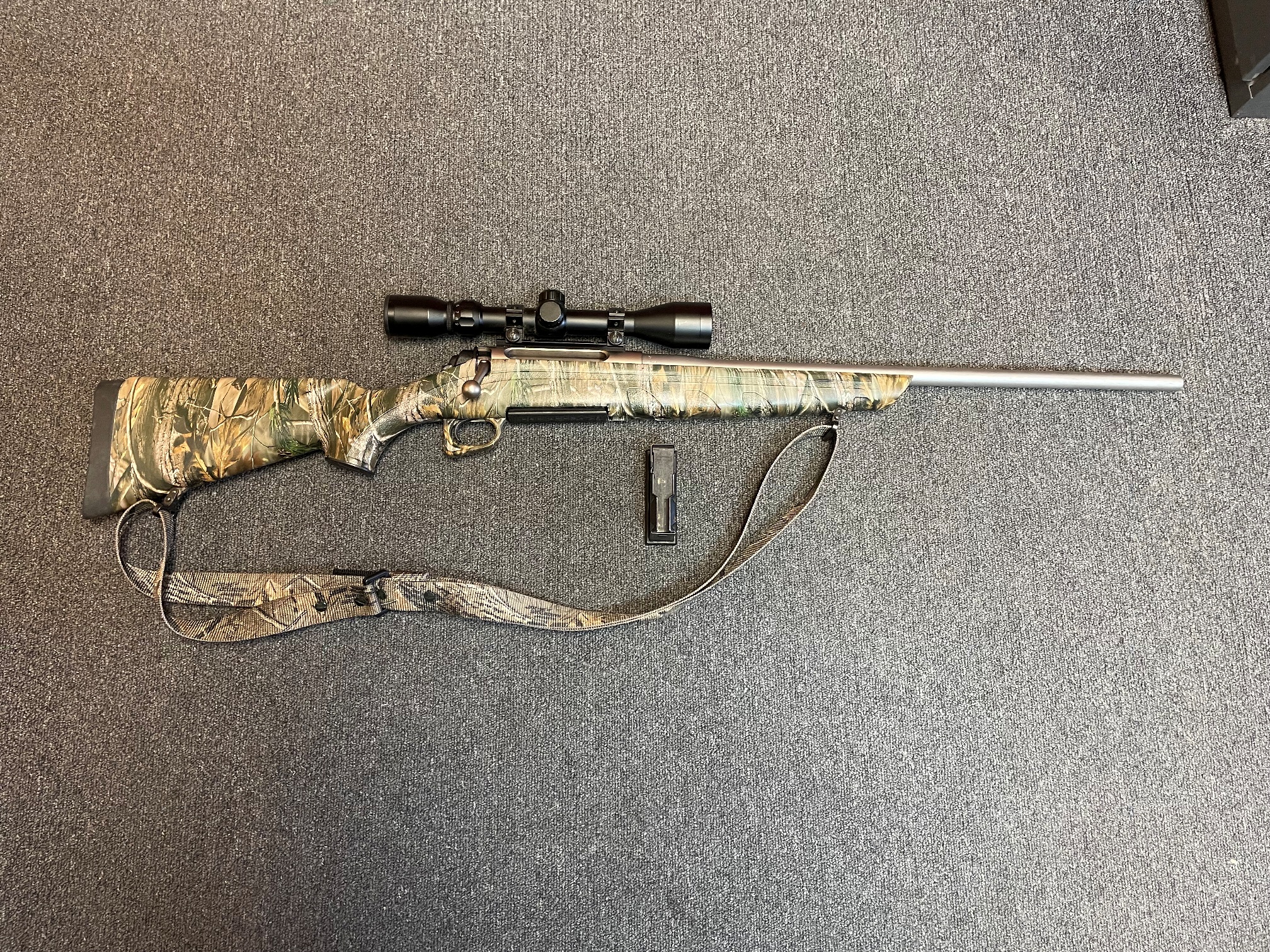 Remington 770 Camouflage Remington Bolt Action Rifle In A Cerakote