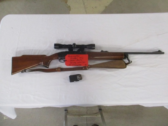 Remington model 742 semi auto 30-06 w/scope & 2 mags ser. A7026499