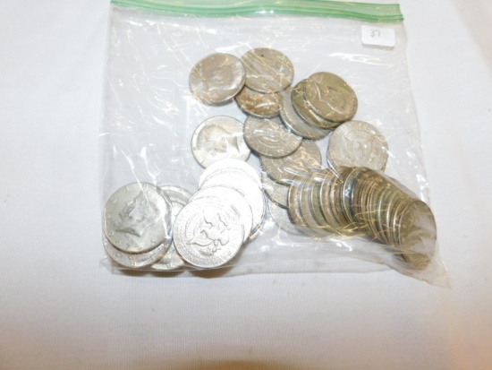 U.S. Silver halves 40% silver