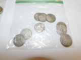 U.S. Walking Liberty half dollars various dates & mints