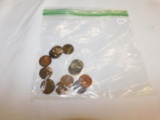 U.S. Indian head cents 1896, 1897 (2), 1898 (2), 99, 1901,1902 (2), 03,04,05,08