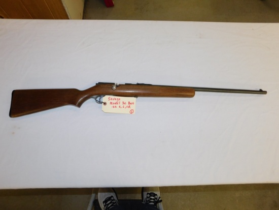 Savage model 3C bolt action .22 S,L,LR ser N/A