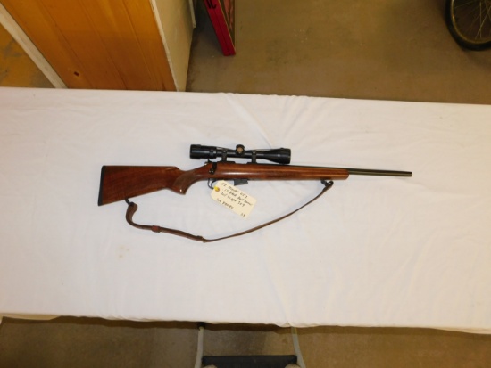 CZ model 452 bolt action .17 HMR w/bull barrel & 3x9 scope ser. 841284
