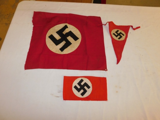 Nazi banners