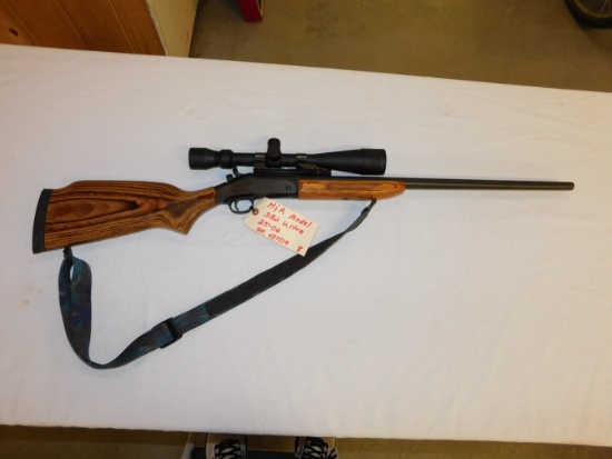 H&R model SB2 single shot 25-06 w/bull barrel ser.487519