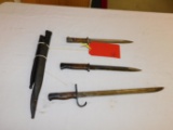 Daggers & bayonets one Eagle stamped