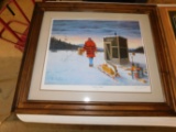 Les Kouba Dar House Finale #3 in the series frame, signed & numbered 3179/5000