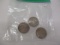 US Morgan silver dollars 1921, 3 coins