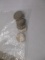 US silver Kennedy halves 1964, 10 coins