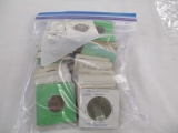 World coins variety of countries some old, many Mexican & Canadian, 46 coins