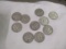 US Silver Franklin Halves- various dates/mints 10 coins