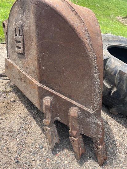 Backhoe Frost Bucket
