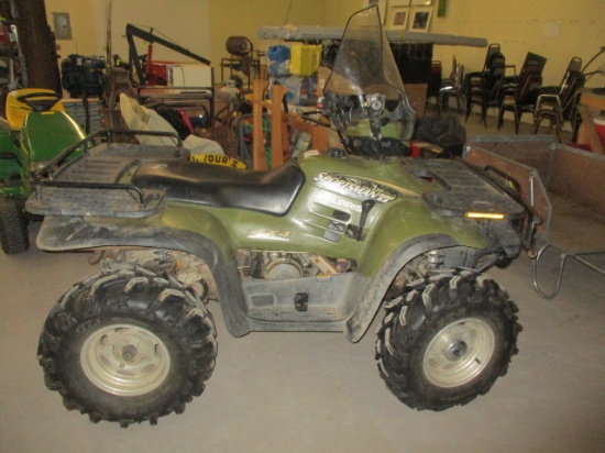 2001 Polaris Sportsman 500 H.O. 4x4 four wheeler, odometer not legible