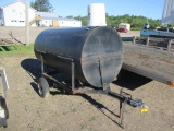 Homebuilt charcoal or wood smoker on wheels 3x6’ very nice