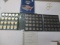 US Statehood quarters, 120 coins various dates, 3 collector books