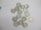 US Half dollars Kennedy 40%, 15 coins
