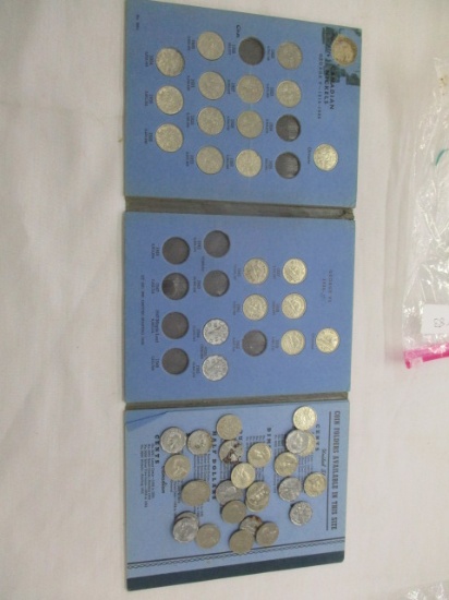 Canadian nickel set 25 coins in album and 26 loose
