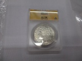 ANACS slab Morgan 1897O AU58 cleaned