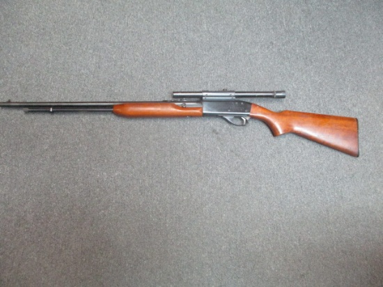 Remington Speedmaster model 552 semi auto tube feed w/scope ser. N/A