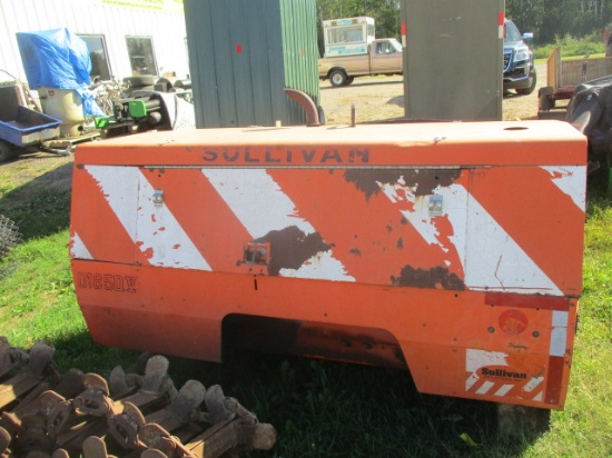 Sullivan commercial air compressor no rubber