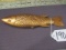 Vintage Copper Scale Fish Decoy