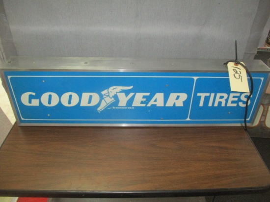 Good Year Tire Lighted Advertising Sign