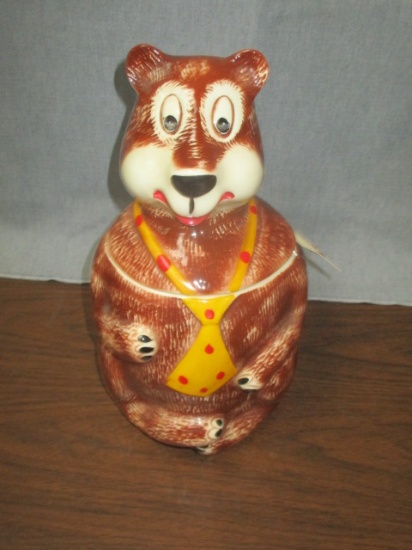 Brown Bear Cookie Jar USA