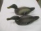 Cumbust Decoy Co Pascagola Mississippi- 2 Drake Mallards