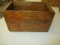US Shot Shells wooden ammo box
