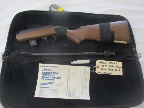 Marlin Model 70P DU Takedown .22 LR Ser. 09290698