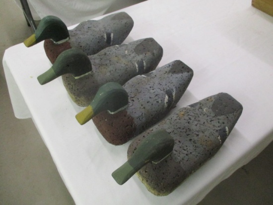 Cork Drake & Hen Mallard Set- 4
