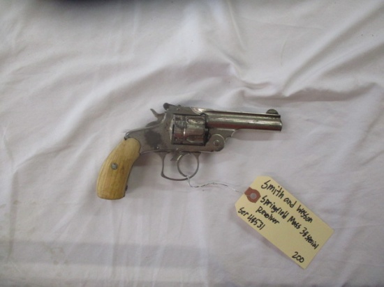 Smith & Wesson .38 Special revolver Springfield Mass. ser. 48531