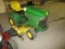 John Deere 345 riding lawn tractor broken hood, but sold with a new one (40 hours)