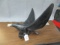 Folk Art Crow Wood Decoy Approx 20